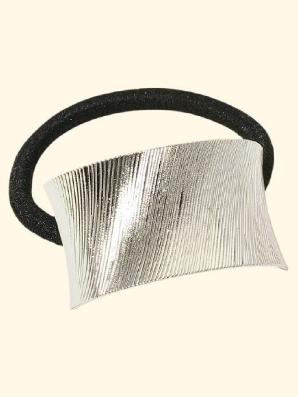 Metal Stretch Hairbands Gold or Silver (Set of 2) - Picture 7 of 7